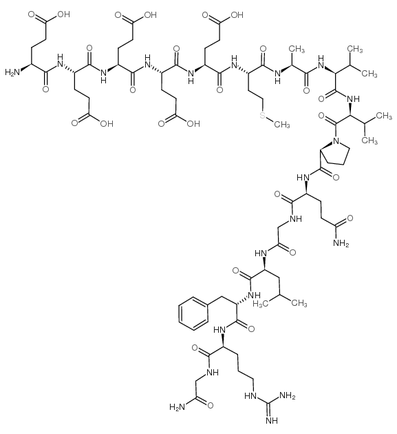 Pancreastatin (33-48) (human) trifluoroacetate salt结构式