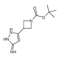 3-(5-氨基-1H-吡唑-3-基)氮杂丁烷-1-羧酸叔丁酯图片