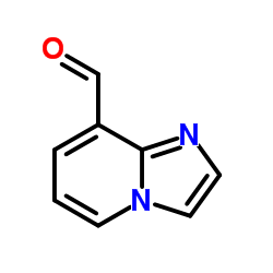 咪唑并[1,2-a]吡啶-8-甲醛结构式