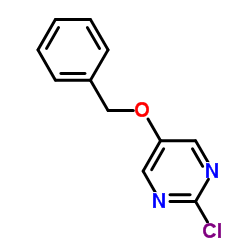 2-氯-5-(苯甲氧基)嘧啶结构式