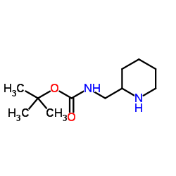 2-(Boc-氨基甲基)哌啶结构式