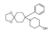 1-(8-phenyl-1,4-dioxaspiro[4.5]decan-8-yl)piperidin-4-ol结构式