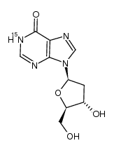 [1-15N]-2'-Deoxyinosine结构式