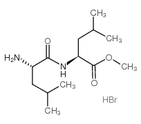 L-Leucyl-L-Leucine methyl ester hydrobromide structure