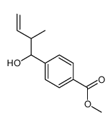 methyl 4-(1-hydroxy-2-methylbut-3-enyl)benzoate Structure