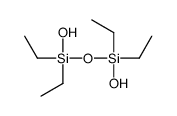 [diethyl(hydroxy)silyl]oxy-diethyl-hydroxysilane Structure