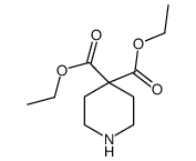 diethyl piperidine-4,4-dicarboxylate Structure