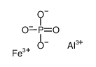 phosphoric acid, aluminium iron salt structure