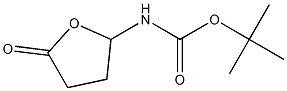 N-(5-氧代草酰-2-基)氨基甲酸叔丁酯结构式