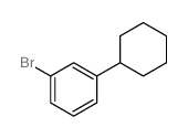 1-Bromo-3-cyclohexylbenzene Structure