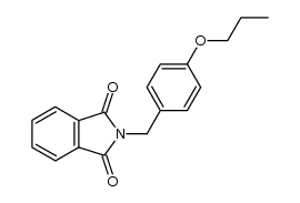 2-(4-propoxybenzyl)isoindoline-1,3-dione Structure