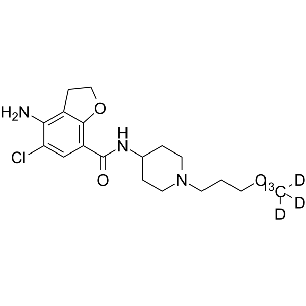 Prucalopride-13C,d3 Structure