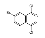 7-bromo-1,4-dichloroisoquinoline结构式