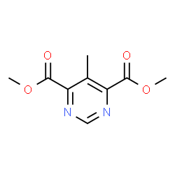 5-甲基嘧啶-4,6-二羧酸二甲酯结构式