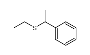 α-methylbenzyl ethyl sulfide结构式