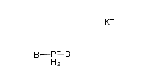 potassium bis(borano)hypophosphite Structure
