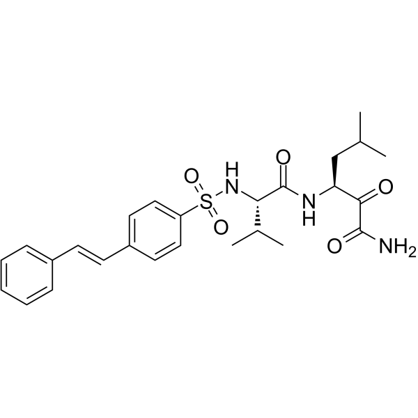 Calpain Inhibitor-2 Structure