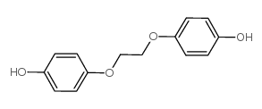 Phenol,4,4'-[1,2-ethanediylbis(oxy)]bis- Structure