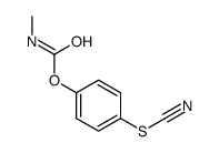 (4-thiocyanatophenyl) N-methylcarbamate Structure