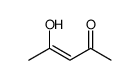 4-hydroxypent-3-en-2-one Structure
