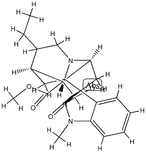 19,20-Dihydrovoachalotine oxindole Structure