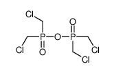 [bis(chloromethyl)phosphoryloxy-(chloromethyl)phosphoryl]-chloromethane Structure