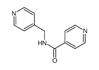 N-(pyridin-4-ylmethyl)pyridine-4-carboxamide结构式