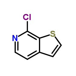 7-氯噻吩[2,3-C]并吡啶结构式