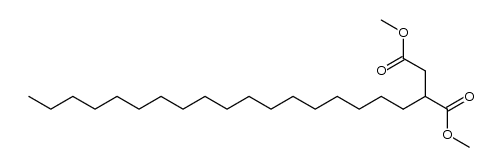Methyl-3-methoxycarbonyluneikosanoat结构式