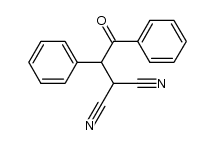 2-cyano-3-benzoyl-3-phenylpropionitrile Structure
