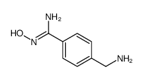 4-(Aminomethyl)-N-hydroxy-benzenecarboximidamide Structure