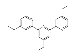 4,4',4''-triethyl-2,2':6',2''-terpyridine Structure