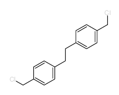 1-(chloromethyl)-4-[2-[4-(chloromethyl)phenyl]ethyl]benzene结构式