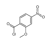 2-Methoxy-4-nitrobenzoyl chloride Structure