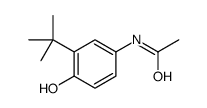 N-(3-tert-butyl-4-hydroxyphenyl)acetamide Structure