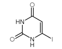 6-碘尿嘧啶结构式