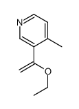 3-(1-Ethoxyvinyl)-4-methylpyridine结构式