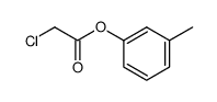 chloro-acetic acid m-tolyl ester结构式