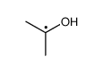 2-Hydroxypropan-2-yl radical结构式