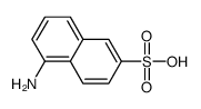 (5or8)-aminonaphthalene-2-sulphonic acid Structure