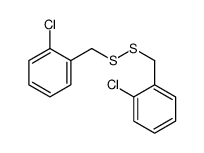 1-chloro-2-[[(2-chlorophenyl)methyldisulfanyl]methyl]benzene Structure