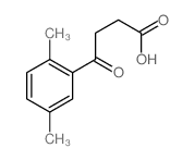 4-(2,5-二甲基-苯基)-4-羰基-丁酸结构式