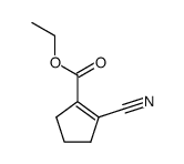 2-cyano-cyclopent-1-enecarboxylic acid ethyl ester结构式
