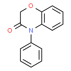 4-Phenyl-2H-1,4-benzoxazin-3(4H)-one结构式