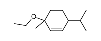 (4-isopropyl-1-methyl-2-cyclohexenyl) ethyl ether Structure