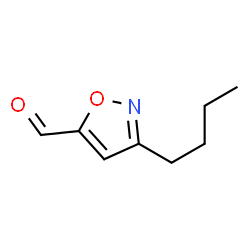 5-Isoxazolecarboxaldehyde, 3-butyl- (9CI)结构式