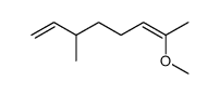 (Z)-7-methoxy-3-methyl-octa-1,6-diene结构式