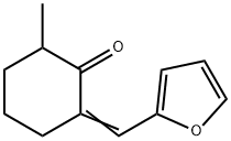 2-Methyl-6-furfurylidenecyclohexanone结构式