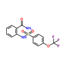 2-{[4-(Trifluoromethoxy)phenyl]sulfonamido}benzamide Structure