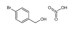 (4-bromophenyl)methanol,nitric acid结构式